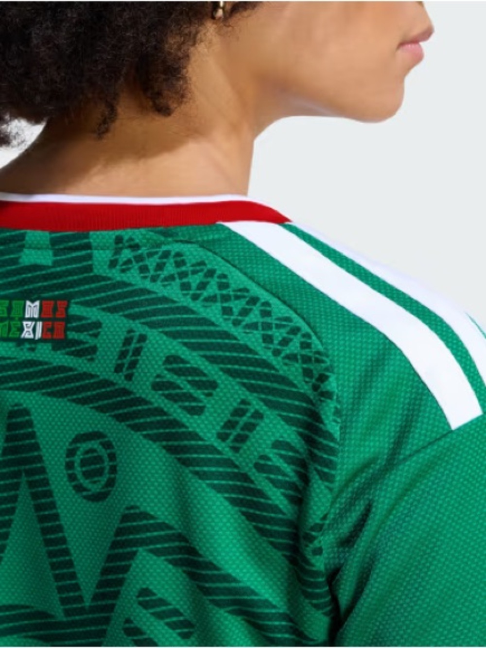 Adidas Green Mexico Cropped Soccer Jersey NWT - Picture 2 of 2